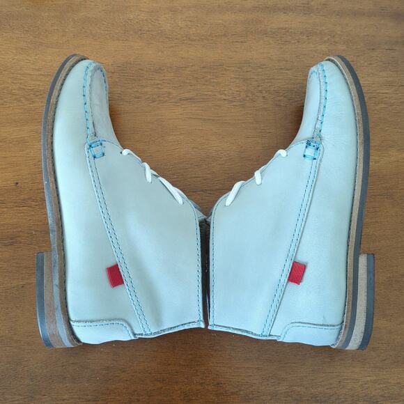 Marc Joseph New York Boys-Kids Leather Chukka Ankle Boot blue size 11 New NT - Picture 6 of 8